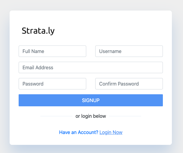 Strataly - A search engine